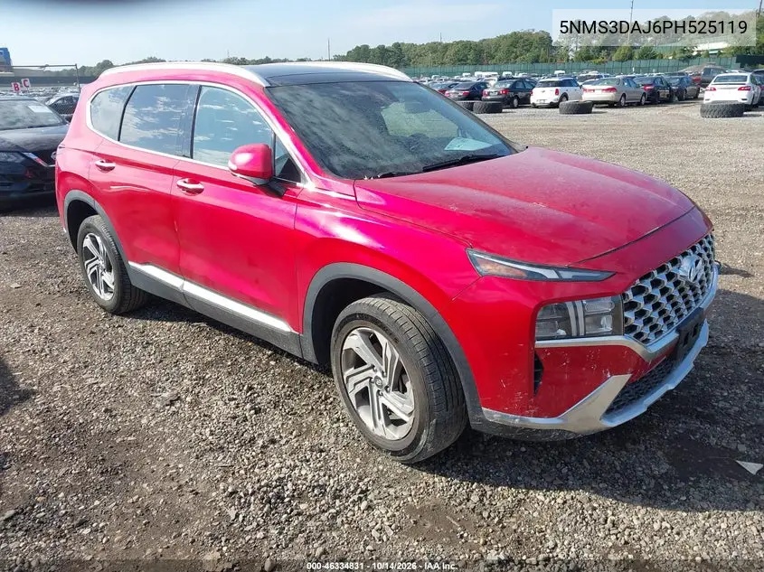 HYUNDAI SANTA FE 2023, VIN 5NMS3DAJ6PH525119