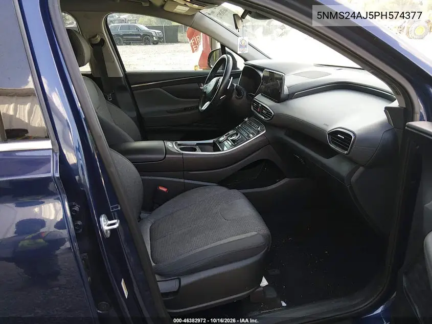 2023 HYUNDAI SANTA FE VIN 5NMS24AJ5PH574377 — фото 5