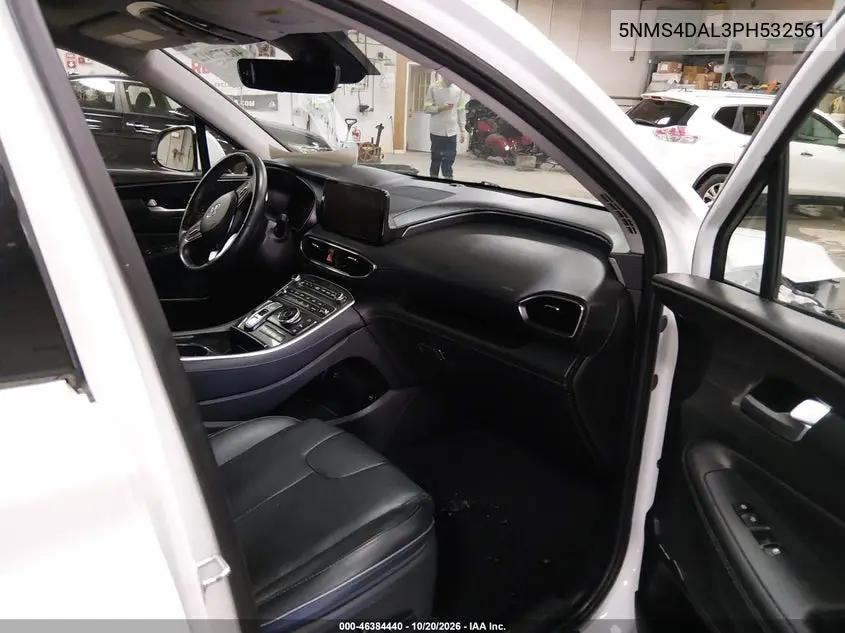 2023 HYUNDAI SANTA FE VIN 5NMS4DAL3PH532561 — фото 5