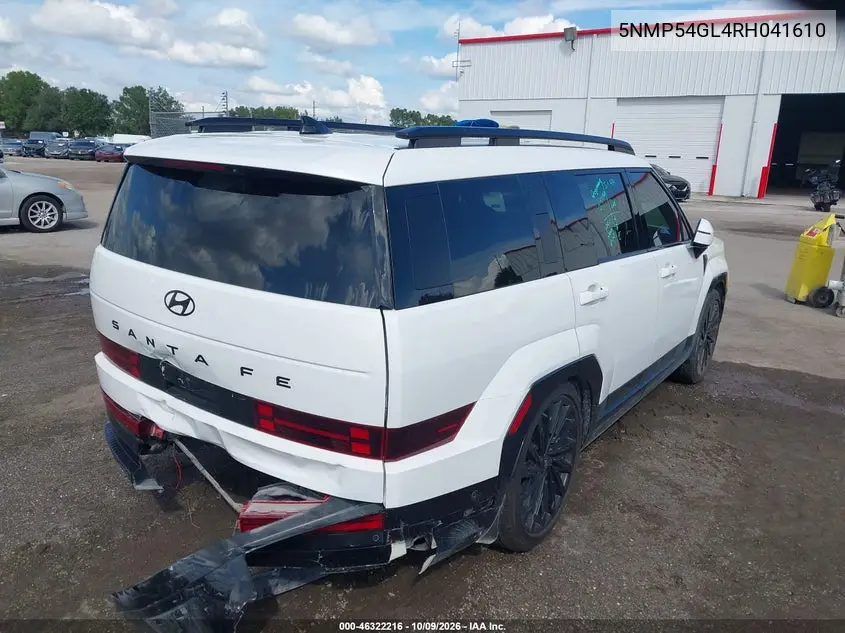 2024 HYUNDAI SANTA FE VIN 5NMP54GL4RH041610 — фото 4
