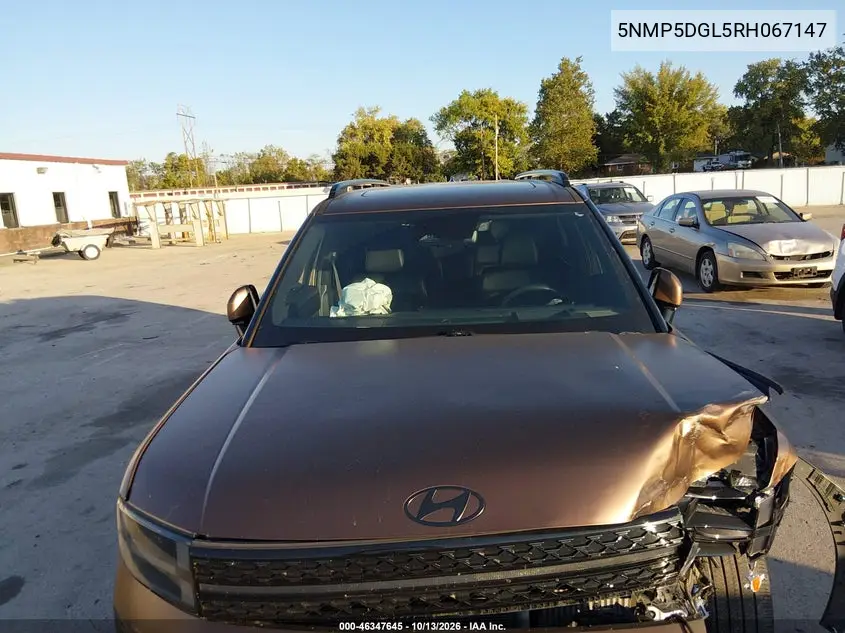 2024 HYUNDAI SANTA FE VIN 5NMP5DGL5RH067147 — фото 18