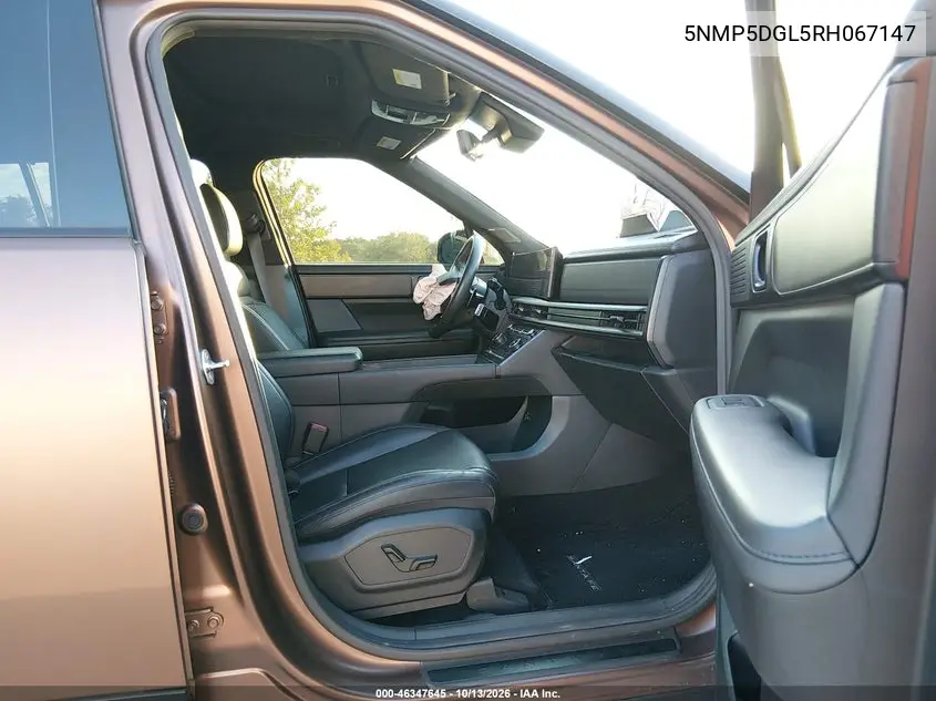 2024 HYUNDAI SANTA FE VIN 5NMP5DGL5RH067147 — фото 5