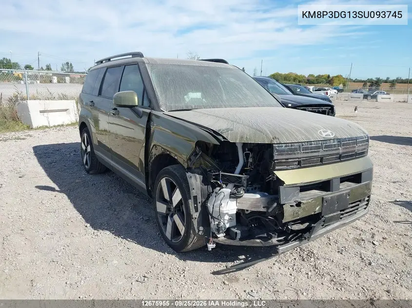 HYUNDAI SANTA FE 2025, VIN KM8P3DG13SU093745