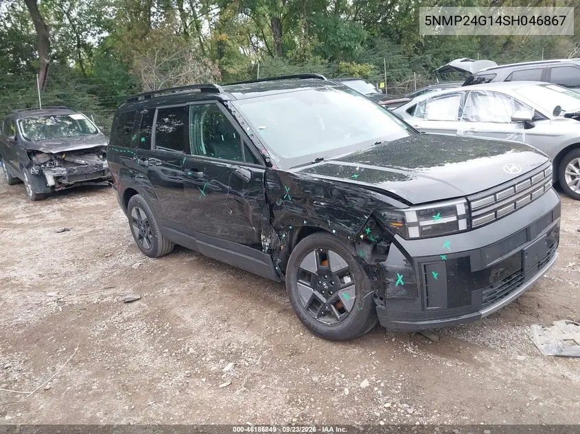 HYUNDAI SANTA FE 2025, VIN 5NMP24G14SH046867