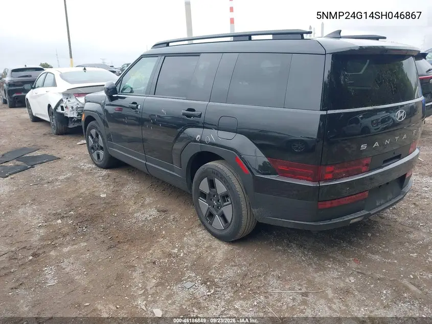 2025 HYUNDAI SANTA FE VIN 5NMP24G14SH046867 — фото 3