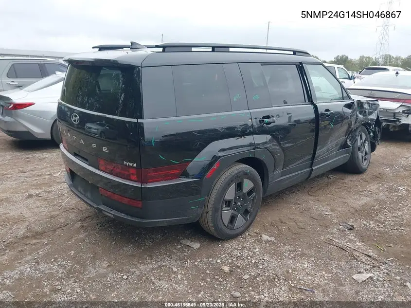 2025 HYUNDAI SANTA FE VIN 5NMP24G14SH046867 — фото 4