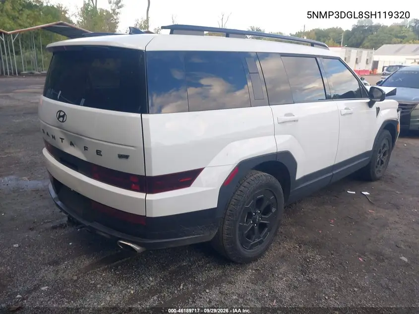 2025 HYUNDAI SANTA FE VIN 5NMP3DGL8SH119320 — фото 4