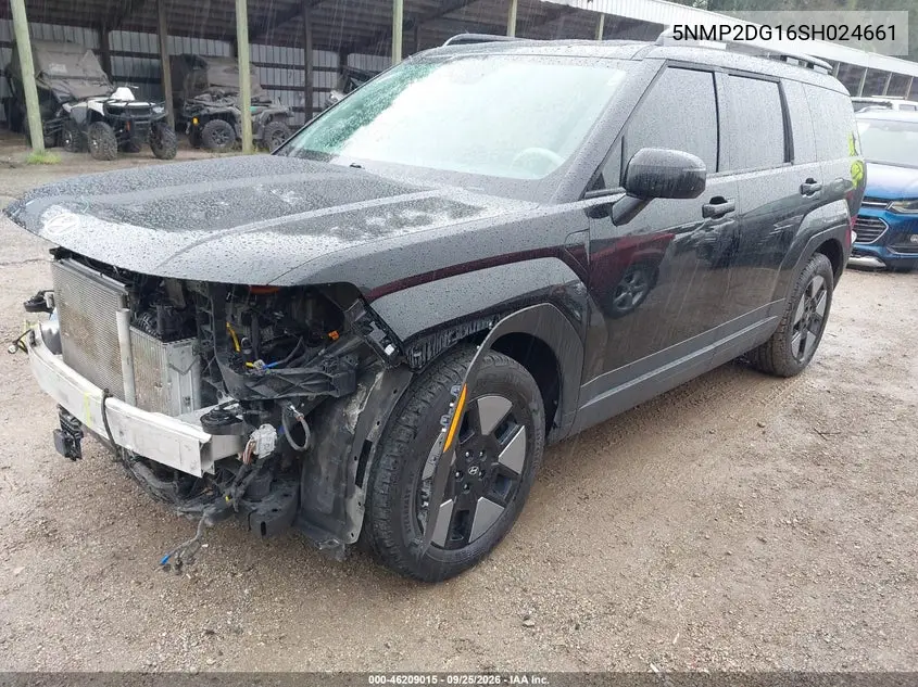 2025 HYUNDAI SANTA FE VIN 5NMP2DG16SH024661 — фото 2