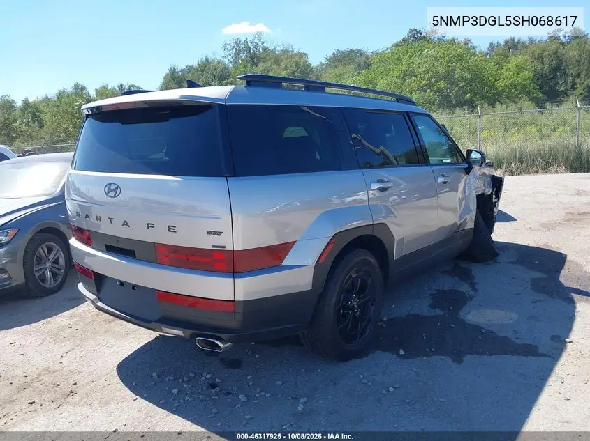 2025 HYUNDAI SANTA FE VIN 5NMP3DGL5SH068617 — фото 4