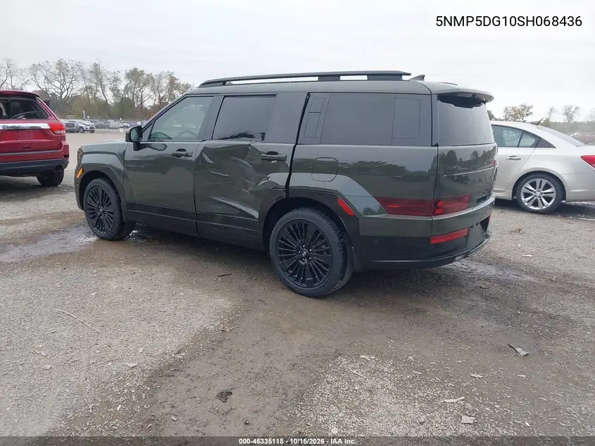 2025 HYUNDAI SANTA FE VIN 5NMP5DG10SH068436 — фото 3