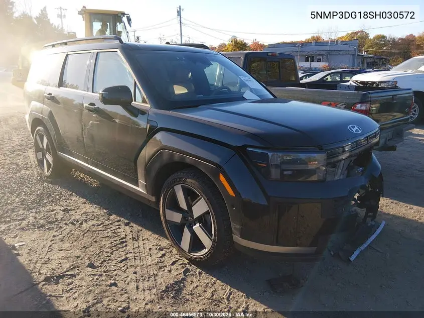 HYUNDAI SANTA FE 2025, VIN 5NMP3DG18SH030572