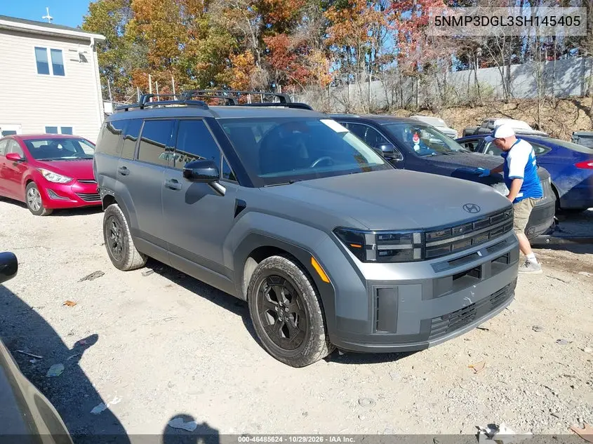 HYUNDAI SANTA FE 2025, VIN 5NMP3DGL3SH145405