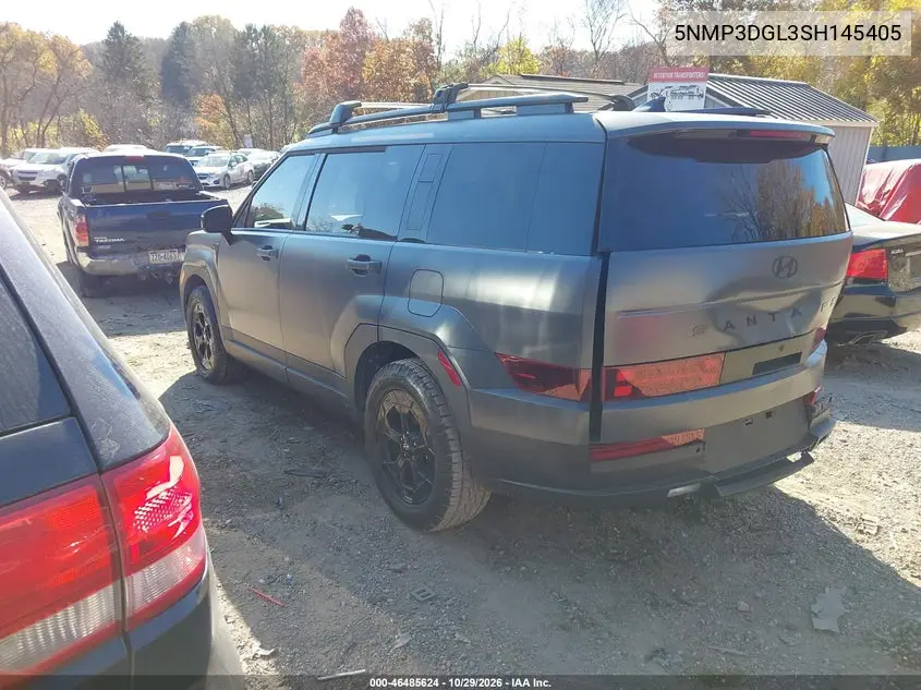 2025 HYUNDAI SANTA FE VIN 5NMP3DGL3SH145405 — фото 3