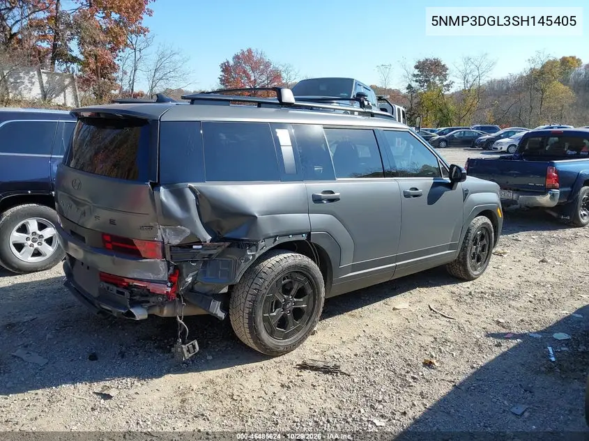 2025 HYUNDAI SANTA FE VIN 5NMP3DGL3SH145405 — фото 4