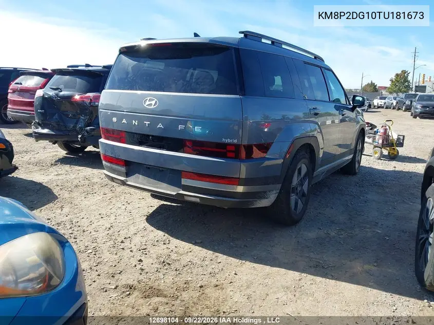 2026 HYUNDAI SANTA FE VIN KM8P2DG10TU181673 — фото 4