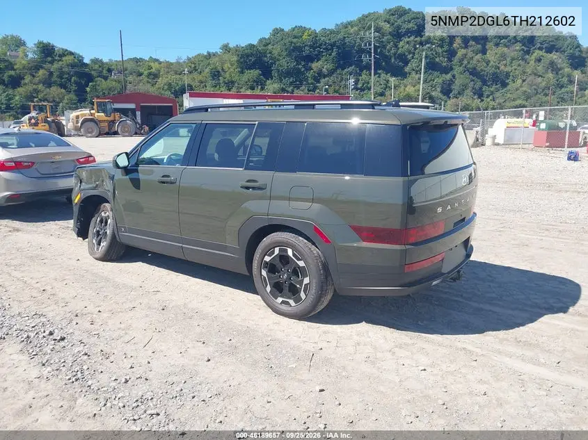 2026 HYUNDAI SANTA FE VIN 5NMP2DGL6TH212602 — фото 3