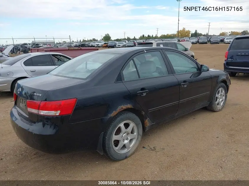2006 HYUNDAI SONATA VIN 5NPET46C16H157165 — фото 4