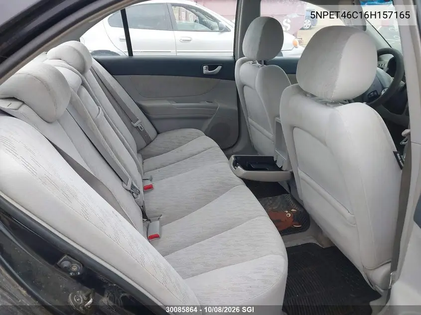 2006 HYUNDAI SONATA VIN 5NPET46C16H157165 — фото 8