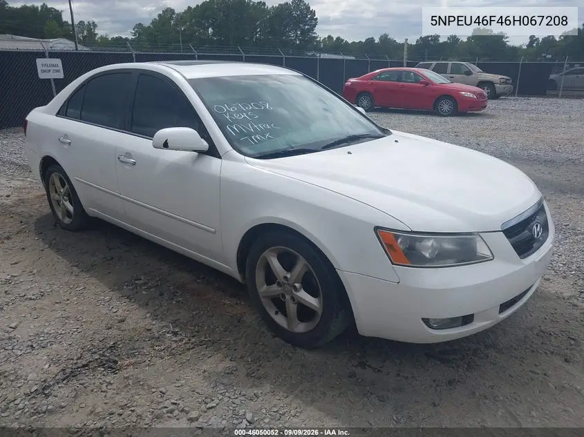 HYUNDAI SONATA 2006, VIN 5NPEU46F46H067208