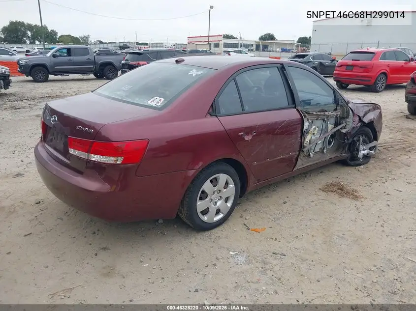 2008 HYUNDAI SONATA VIN 5NPET46C68H299014 — фото 4