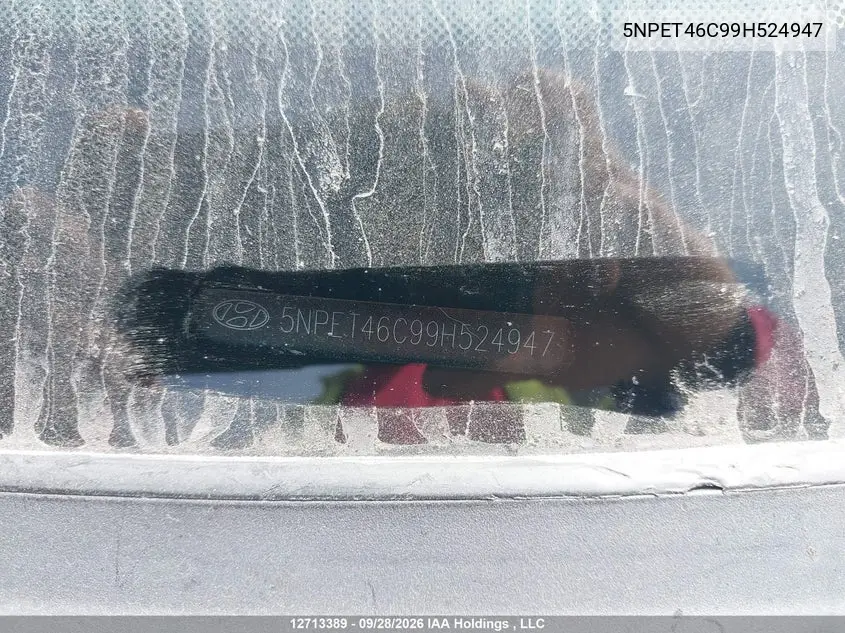 2009 HYUNDAI SONATA VIN 5NPET46C99H524947 — фото 17