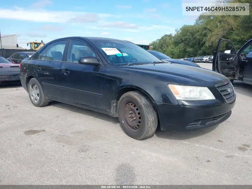 HYUNDAI SONATA 2009, VIN 5NPET46C49H528579