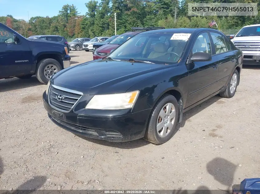 2009 HYUNDAI SONATA VIN 5NPET46C79H565013 — фото 2