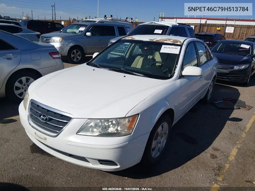 2009 HYUNDAI SONATA VIN 5NPET46C79H513784 — фото 2