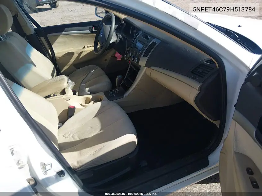 2009 HYUNDAI SONATA VIN 5NPET46C79H513784 — фото 5