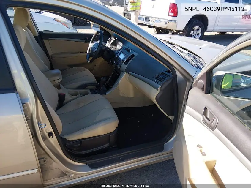 2009 HYUNDAI SONATA VIN 5NPET46C39H445113 — фото 5