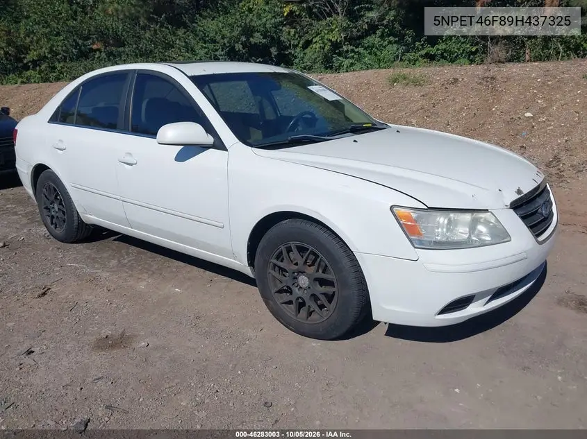 HYUNDAI SONATA 2009, VIN 5NPET46F89H437325