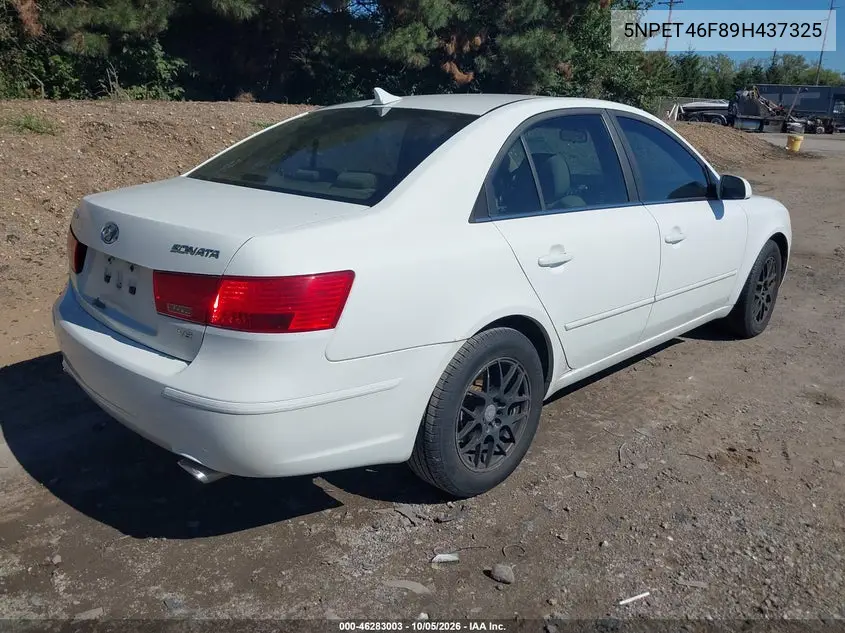 2009 HYUNDAI SONATA VIN 5NPET46F89H437325 — фото 4