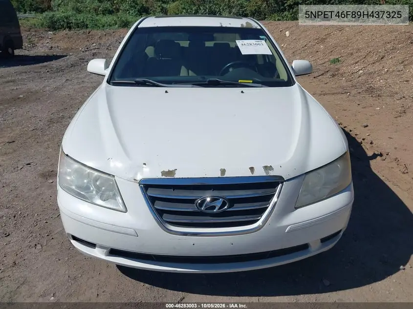 2009 HYUNDAI SONATA VIN 5NPET46F89H437325 — фото 6