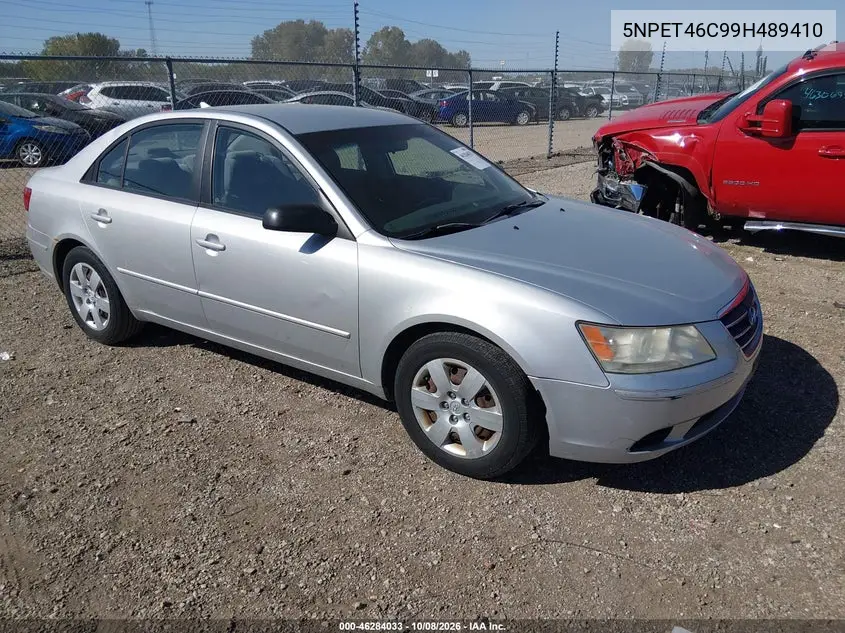 HYUNDAI SONATA 2009, VIN 5NPET46C99H489410