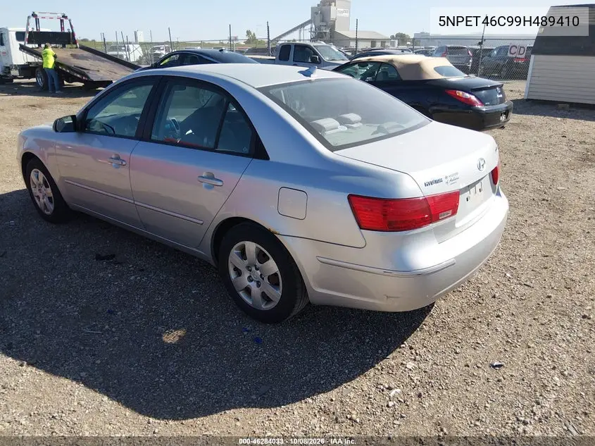 2009 HYUNDAI SONATA VIN 5NPET46C99H489410 — фото 3