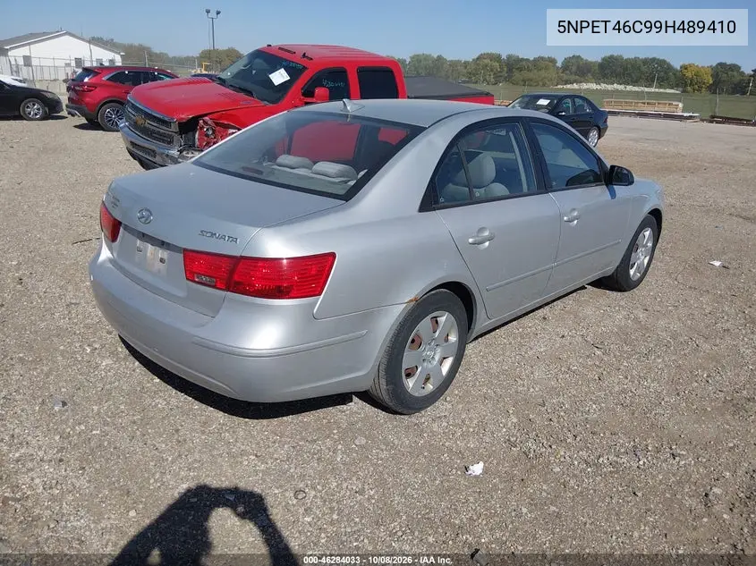 2009 HYUNDAI SONATA VIN 5NPET46C99H489410 — фото 4