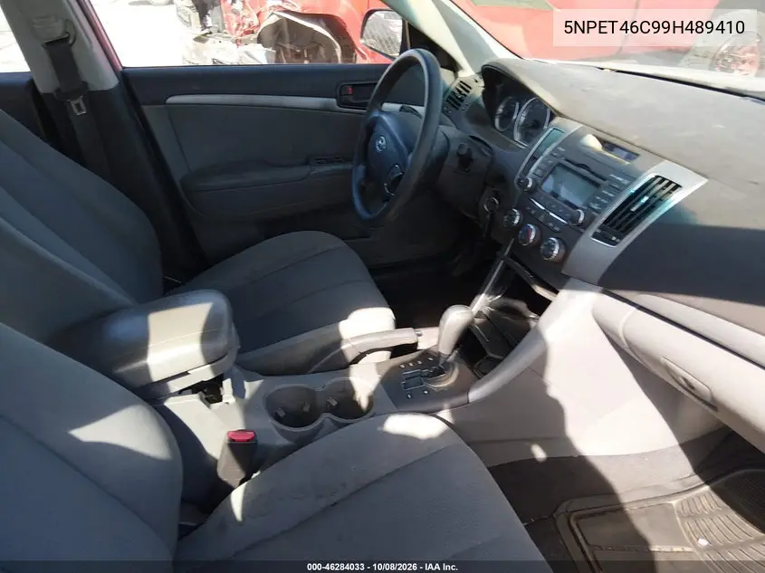 2009 HYUNDAI SONATA VIN 5NPET46C99H489410 — фото 5