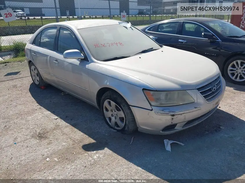 HYUNDAI SONATA 2009, VIN 5NPET46CX9H539974
