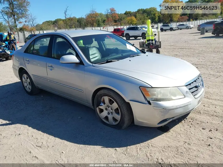 HYUNDAI SONATA 2009, VIN 5NPET46C59H546623
