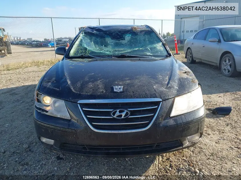 2010 HYUNDAI SONATA VIN 5NPET4AC2AH638042 — фото 13