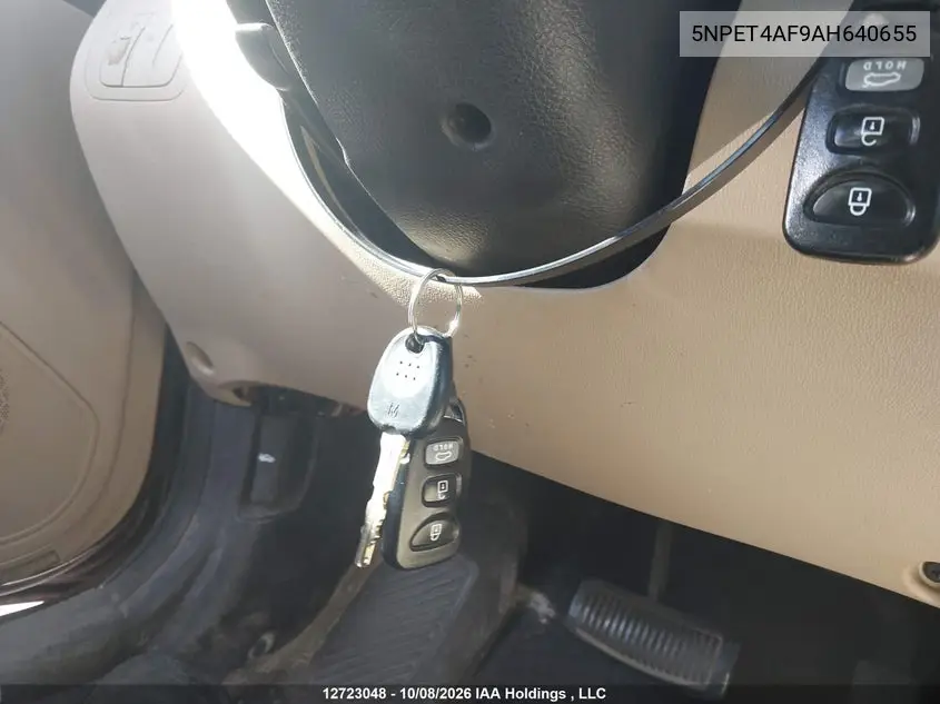 2010 HYUNDAI SONATA VIN 5NPET4AF9AH640655 — фото 11