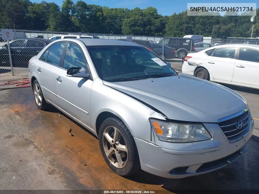 HYUNDAI SONATA 2010, VIN 5NPEU4AC5AH621734
