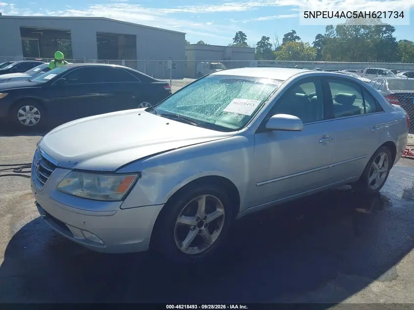 2010 HYUNDAI SONATA VIN 5NPEU4AC5AH621734 — фото 2
