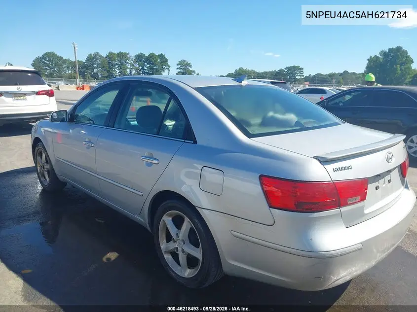 2010 HYUNDAI SONATA VIN 5NPEU4AC5AH621734 — фото 3