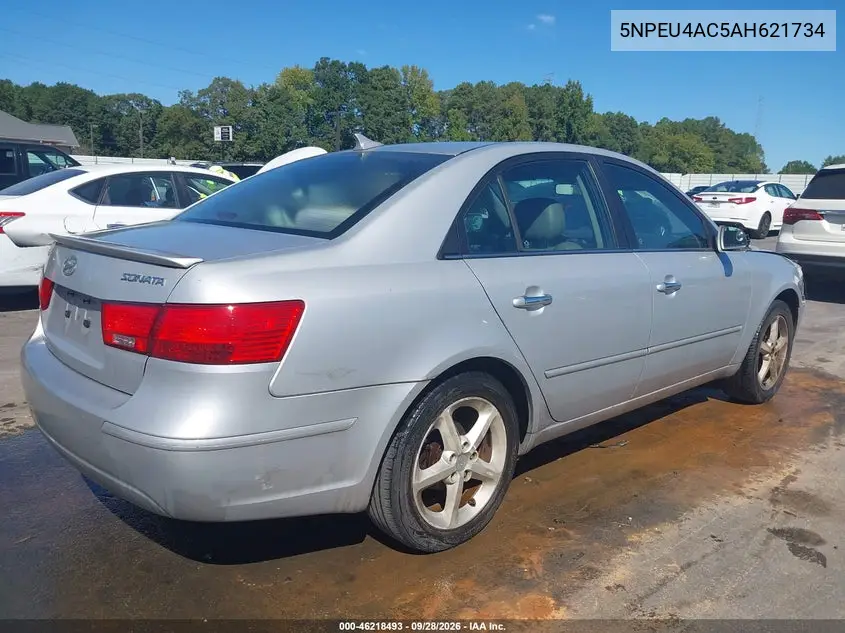 2010 HYUNDAI SONATA VIN 5NPEU4AC5AH621734 — фото 4
