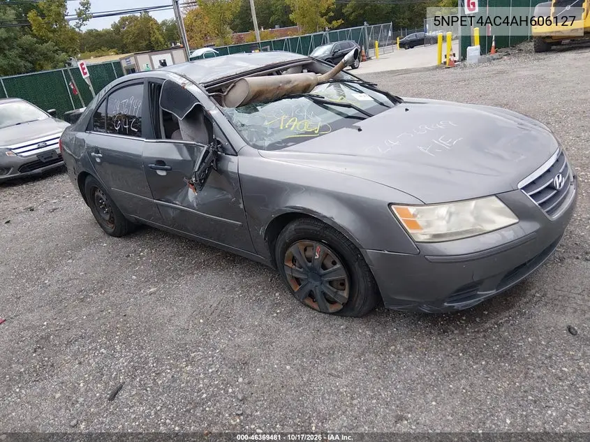 HYUNDAI SONATA 2010, VIN 5NPET4AC4AH606127