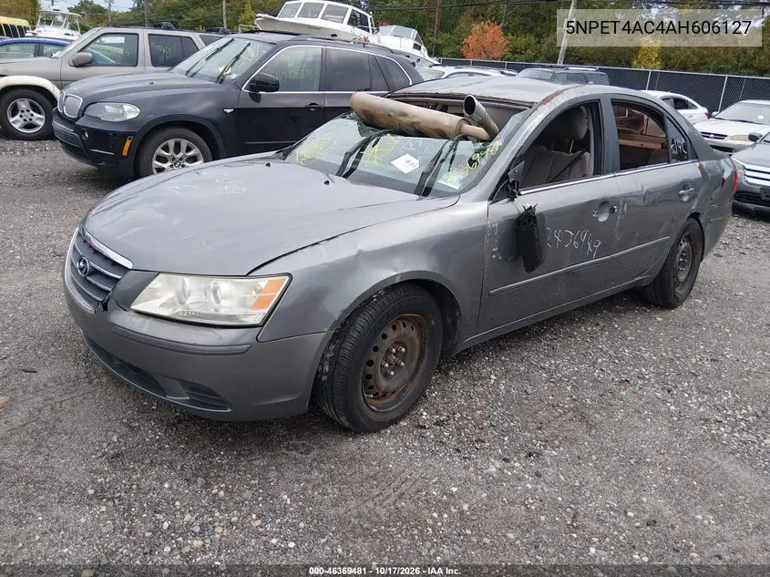 2010 HYUNDAI SONATA VIN 5NPET4AC4AH606127 — фото 2