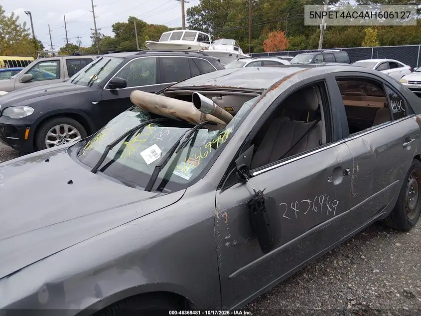 2010 HYUNDAI SONATA VIN 5NPET4AC4AH606127 — фото 6