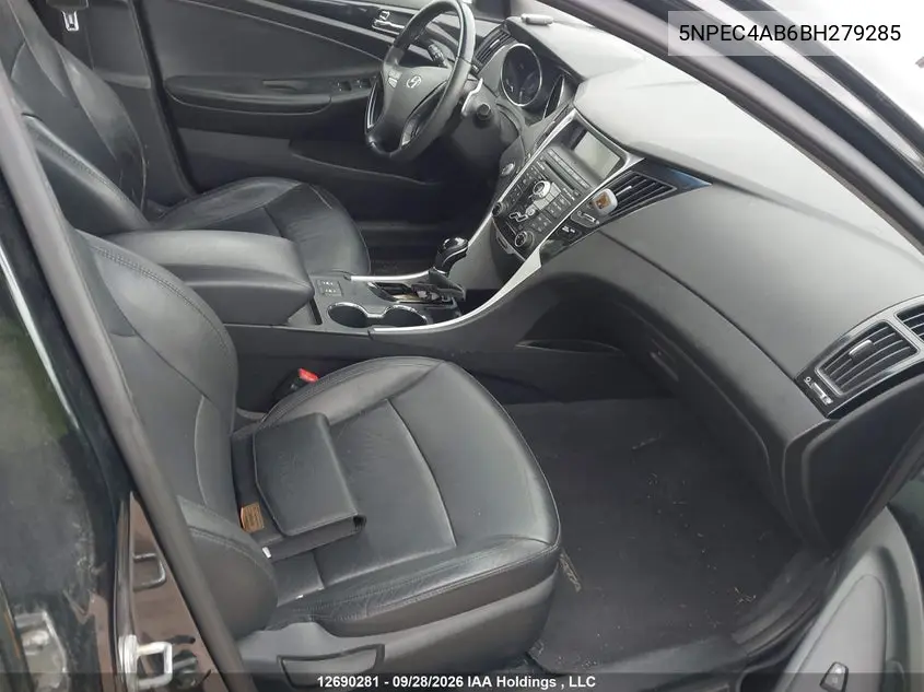 2011 HYUNDAI SONATA VIN 5NPEC4AB6BH279285 — фото 5