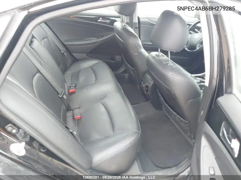 2011 HYUNDAI SONATA VIN 5NPEC4AB6BH279285 — фото 8